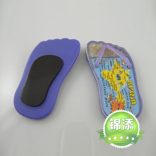 专业生产 亚克力拖鞋冰箱贴 冰箱贴厂家